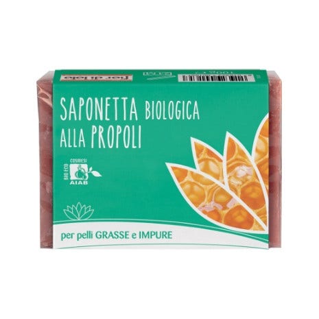 Fior Di Loto Saponetta Biologica Propoli 100g  - 2