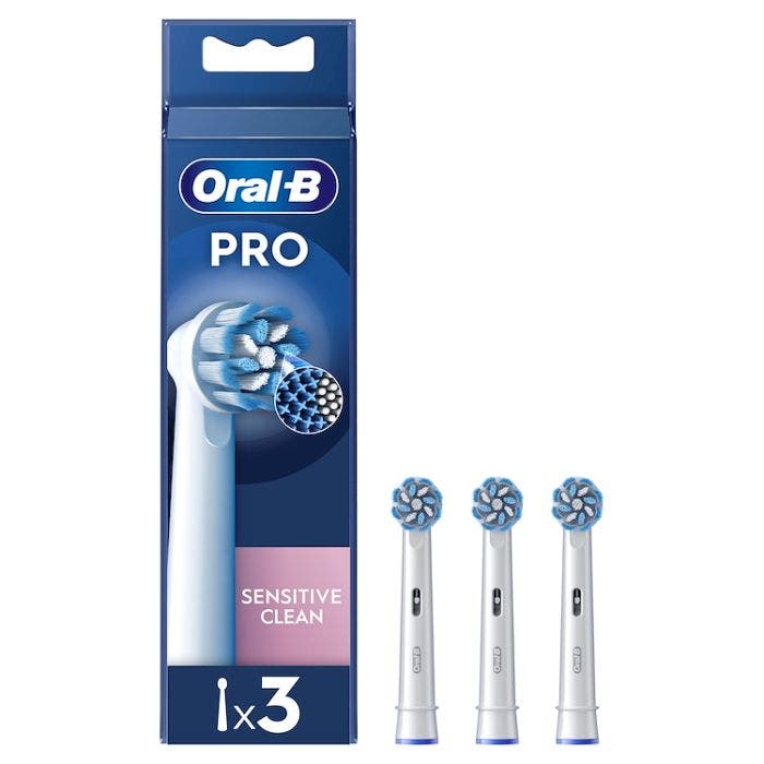 Oral-B Power Refill EB60-3 Sensitive Clean 3 Testine Di Ricambio -12