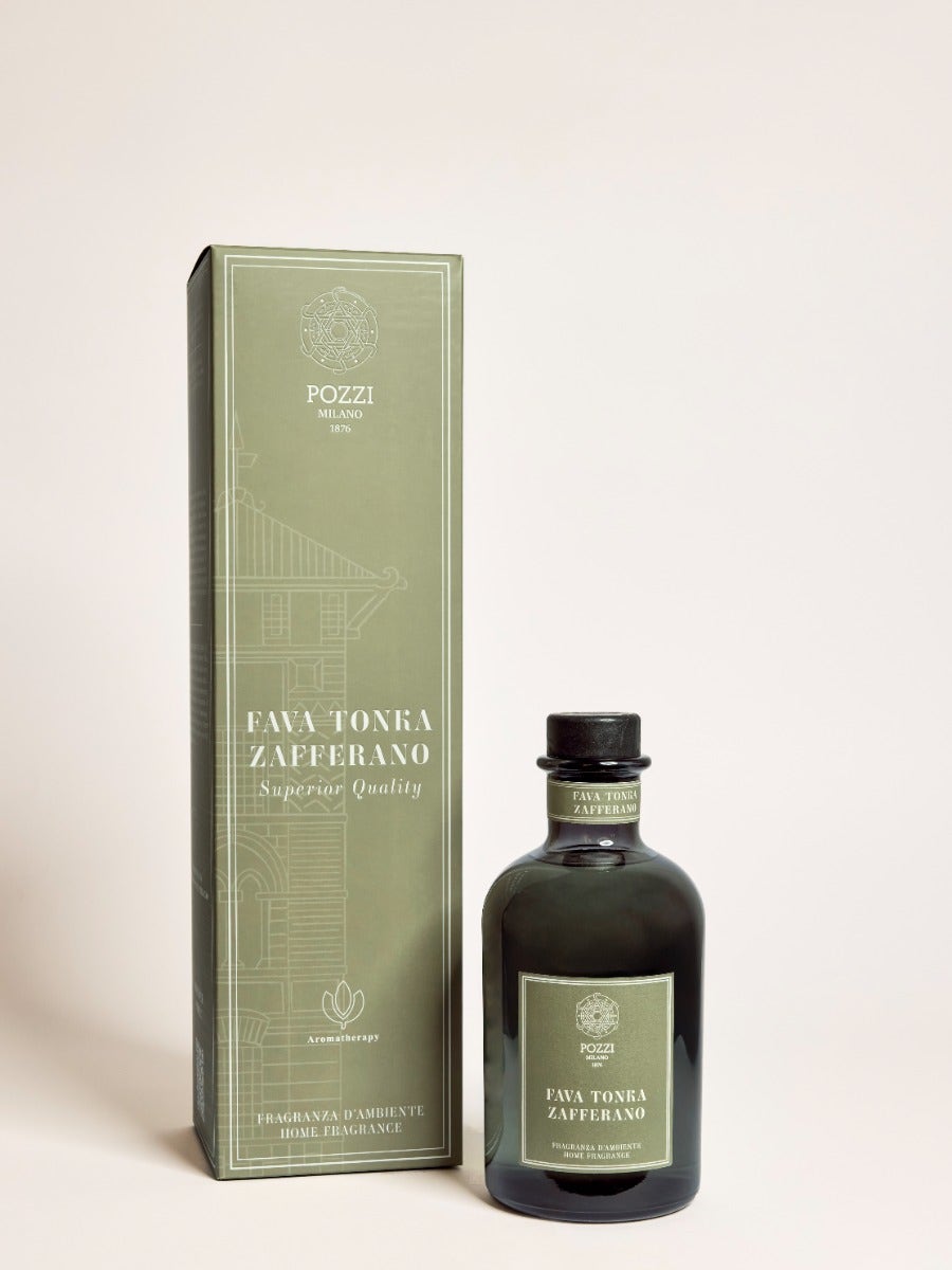 Pozzi Milano Fragranza Ambiente Fava Tonka E Zafferano 500ml-0