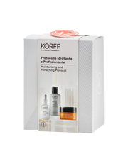 Korff Cofanetto Idratante Perfezionante Soluzione Esfoliante 100ml + Siero Viso 30ml + Crema Viso 50ml-3