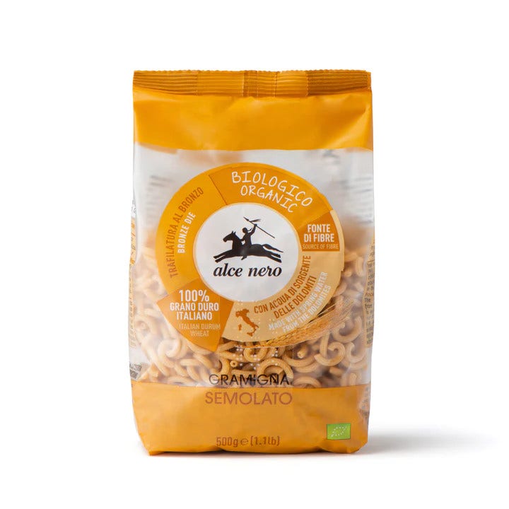 Alce Nero Gramigna Di Semolato Di Grano Duro Biologica 500g-2