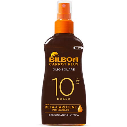 Bilboa Carrot Plus Olio Solare Spray No Gas SPF10 200ml-1