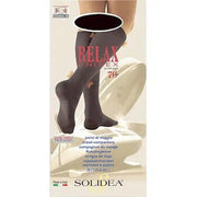 Solidea Gambaletto Unisex Punta Aperta 70 Den Colore Camel Taglia L-1
