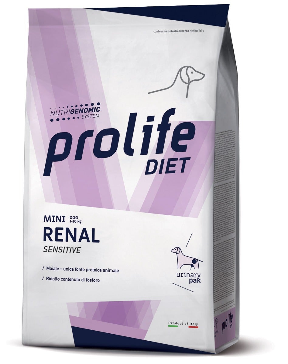 Prolife Dog Diet Renal Cibo Umido Per Cani Adulti Taglia Mini Sacco 500g-1