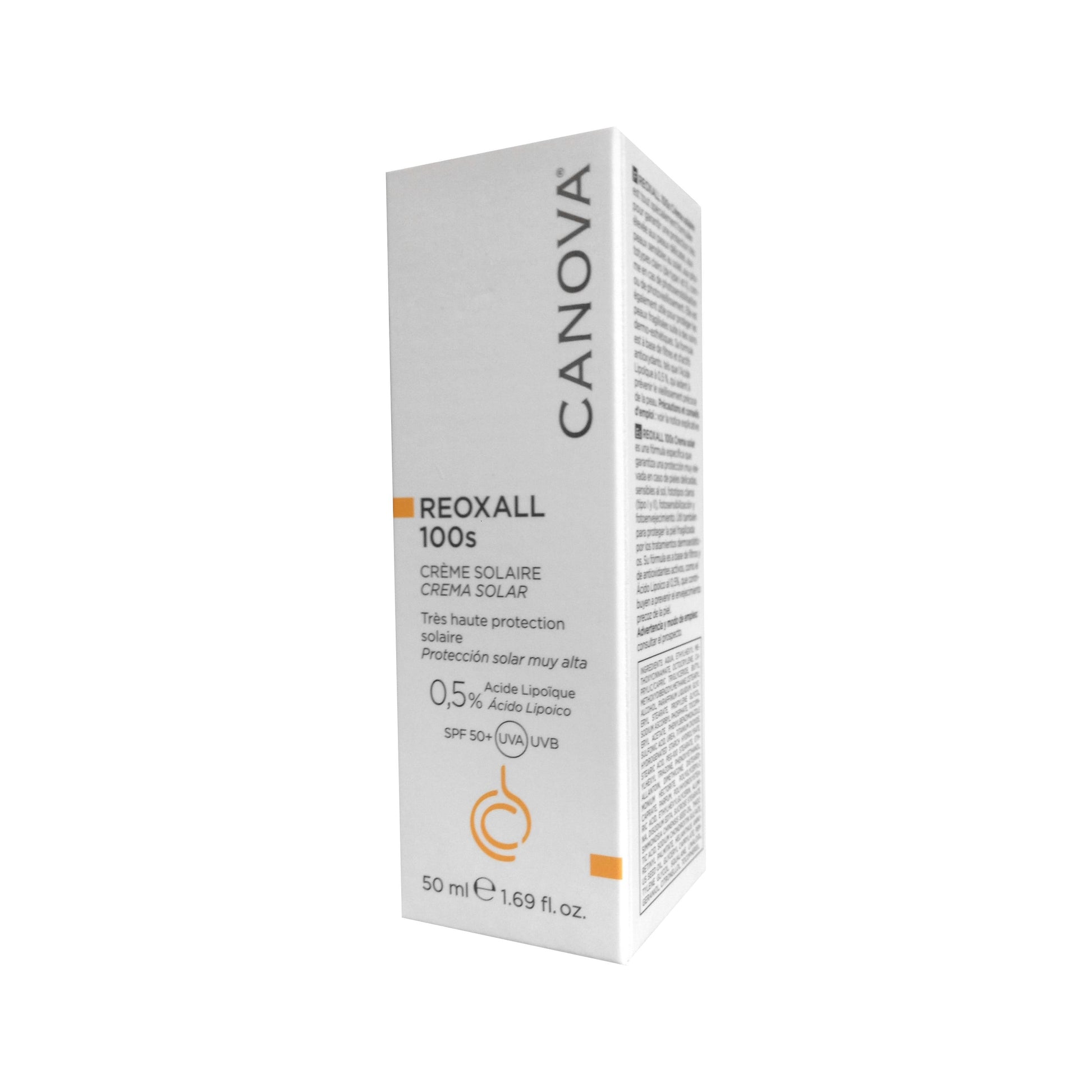 Canova Reoxall 100s Crema Solare 50ml  - 3