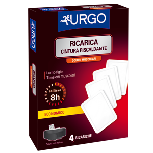 Urgo Ricarica Cintura Riscaldante 4 Pezzi  - 1
