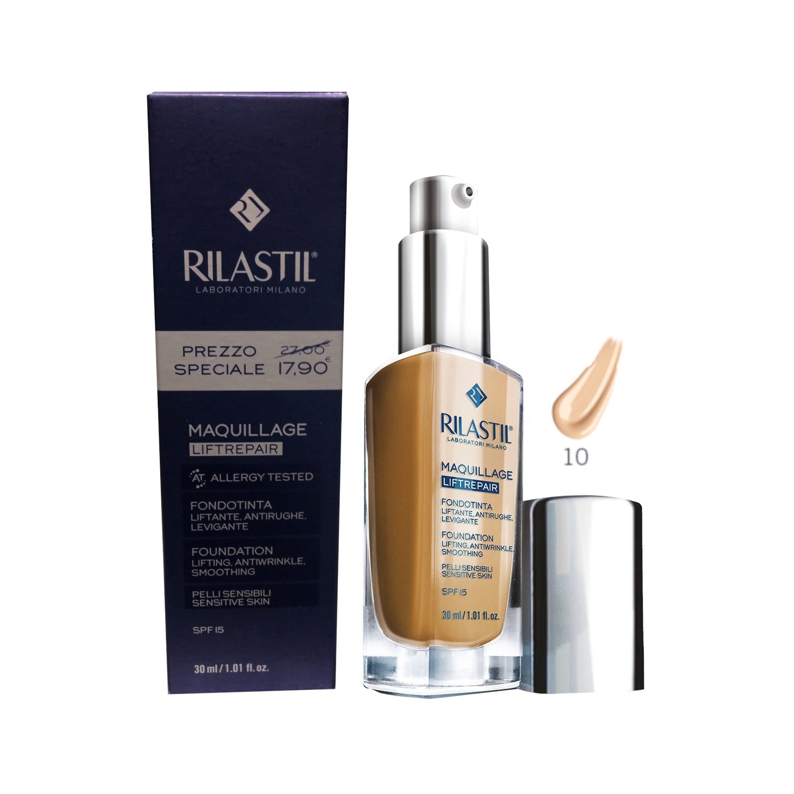 Rilastil Maquillage Fondotinta Liftrepair 10-4