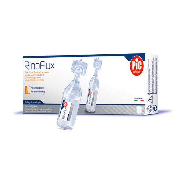 Pic Rinoflux Soluzione Fisiologica 20 Flaconi 5ml  - 3