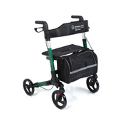 Rollator Pieghevole in Alluminio Verniciato 4 Ruote Oceano 2.0 Mopedia-1