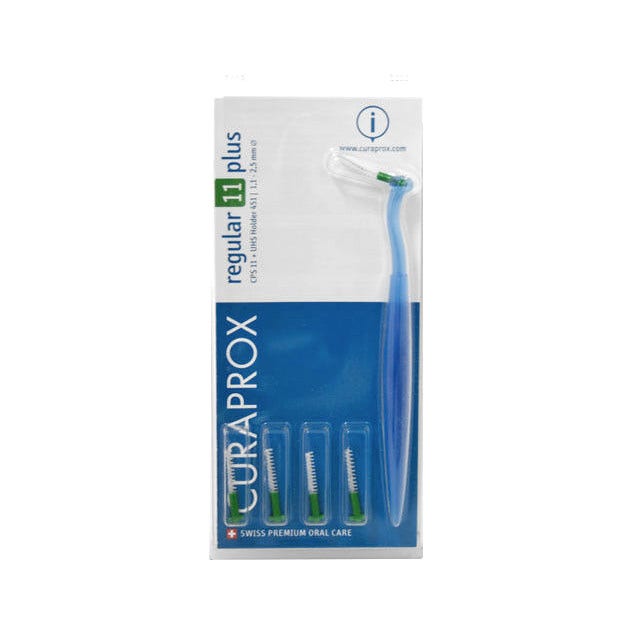 Curaprox CPS 11 Regular Plus Verde 5 Scovolini + Manico  - 2