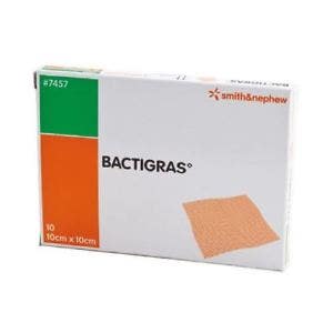 Garza Bactigras 10X10cm 10 Pezzi  - 2