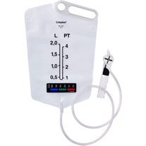 Coloplast Sacca D'Acqua Per Irrigazione Capacità 2L Graduata Con Termometro 1 Pezzo  - 4