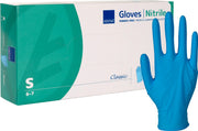 Abena Guanto Nitrile Senza Polvere Blu Taglia S 100 Pezzi-3