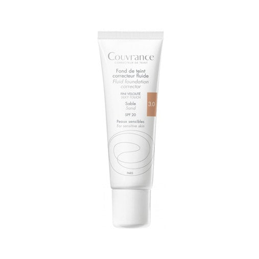 Avene Couvrance Fondotinta Correttore Fluido 3.0 Sabbia 30ml  - 2