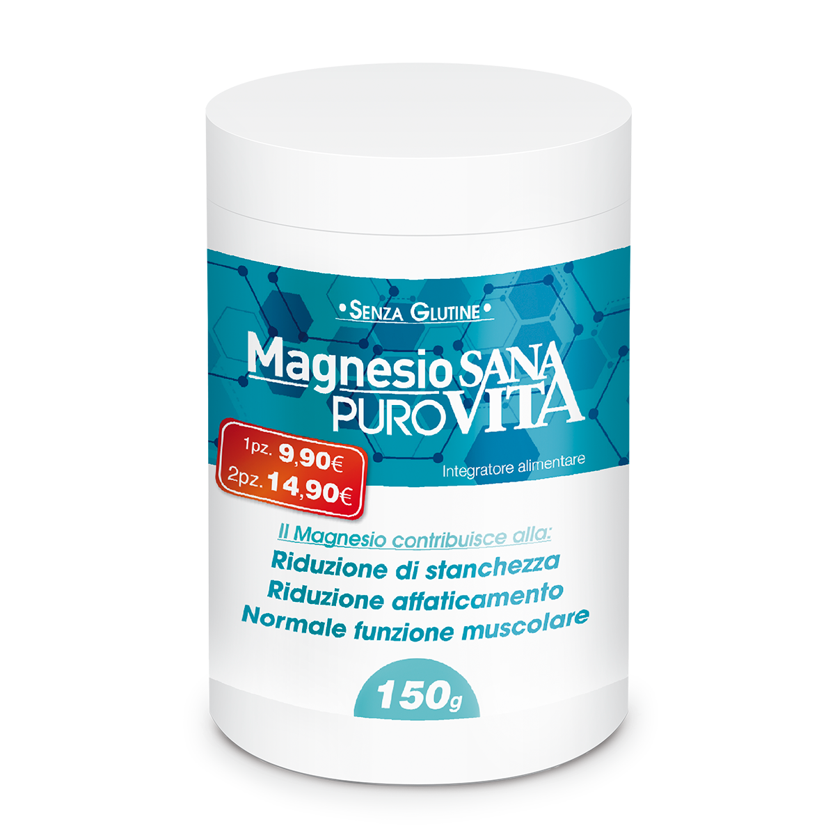 Sanavita Magnesio Puro 150g  - 3