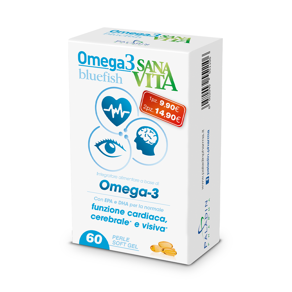 Sanavita Blue Fish 60 Capsule  - 2