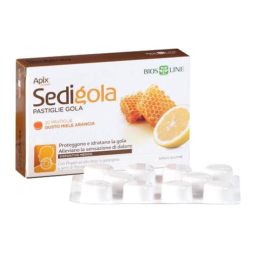 Apix Propoli Sedigola Miele/Eucalipto 20 Pastiglie  - 2