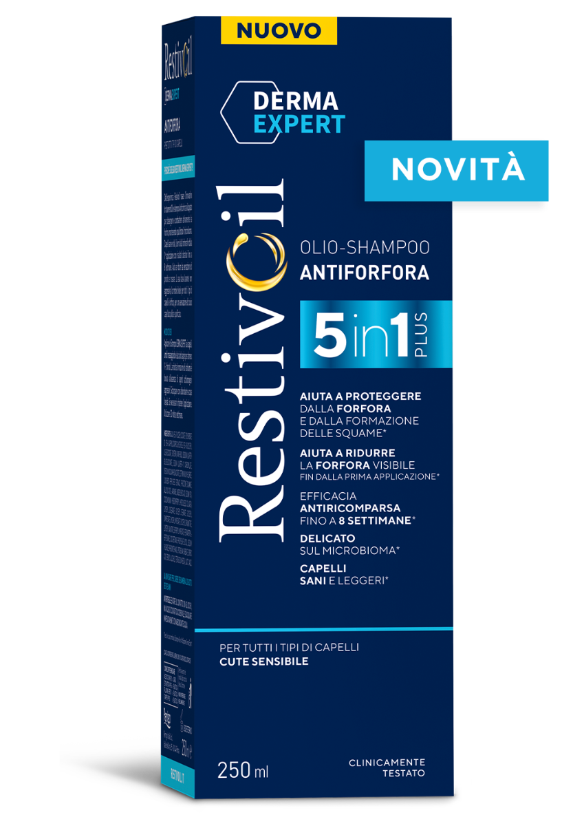 Restivoil Derma Expert Olio-shampoo Antiforfora 250ml-1