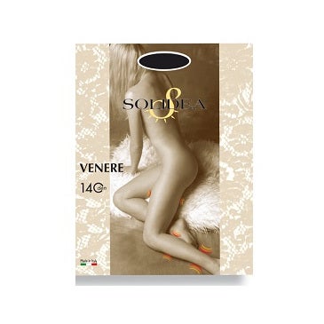 Solidea Collant Venere 140 Denari Sabbia Taglia 2  - 1