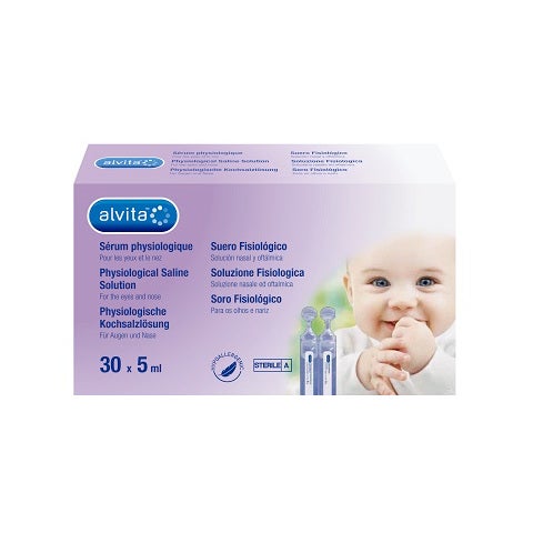 Alvita Soluzione Salina 30 Fiale 5ml  - 2