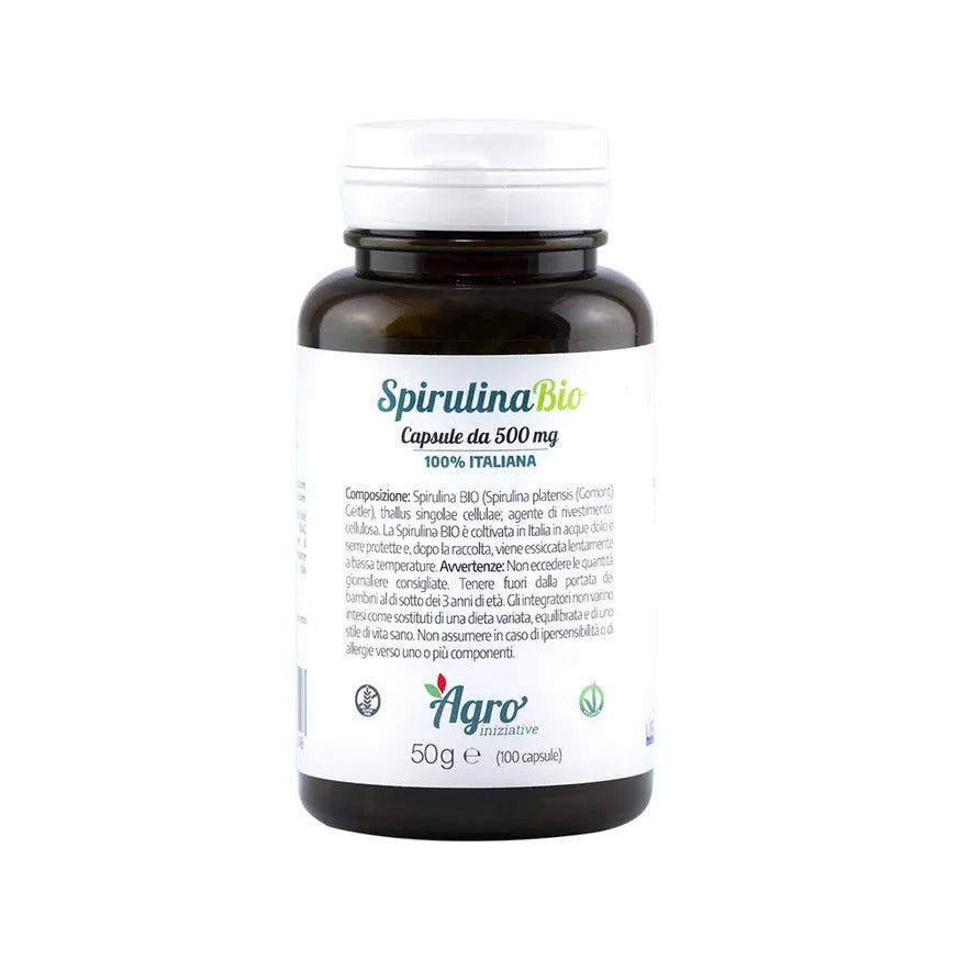 Spirulina Bio 100 Capsule-3