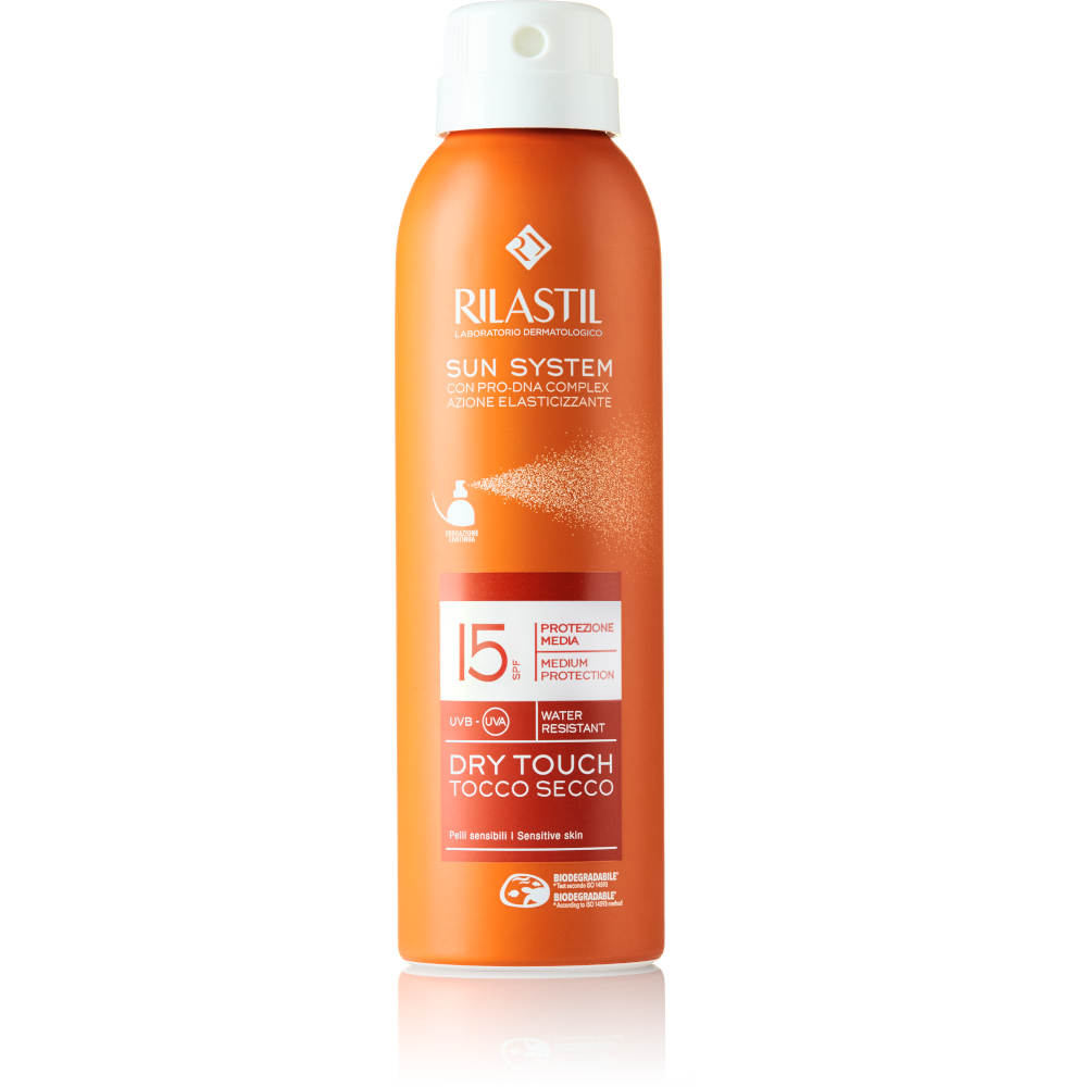 Rilastil Sun System Dry Touch Tocco Secco SPF 15 200ml  - 4