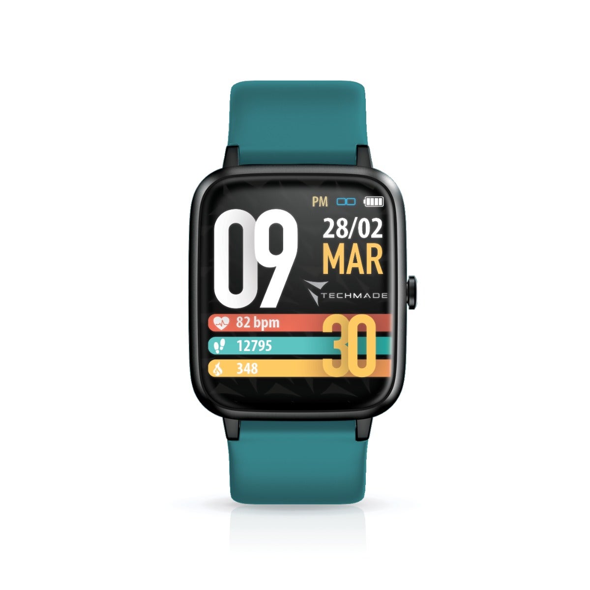Techmade Smartwatch Sport Con GPS Integrato Green-7