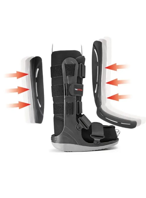 Tutore A Stivaletto Agile Rigido Con Imbottitura Pneumaticam Taglia M  - 2