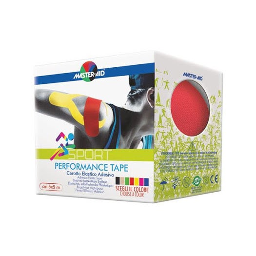 Master-Aid S Perform Giallo Taping Neuromuscolare 5cmx5mt  - 1