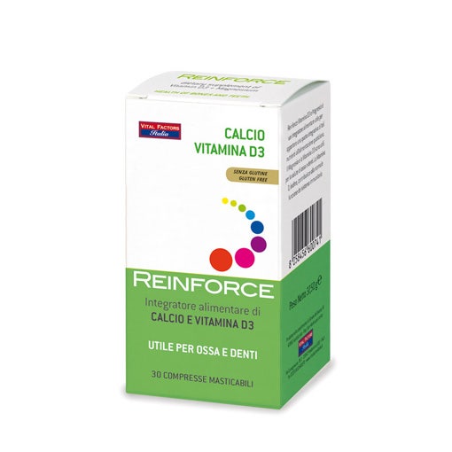 Reinforce Calcio + Vitamina D3 30 Compresse  - 2