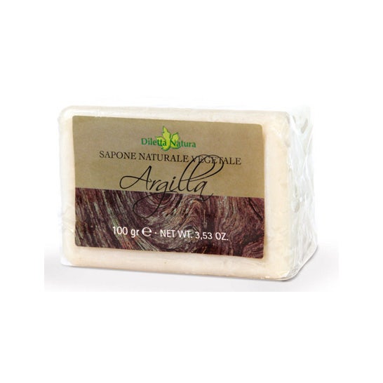 Diletta Natura Sapone Naturale Vegetale Argilla 100g  - 2