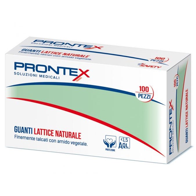 Guanto Prontex Lattice Con Amido Grande 100 Pezzi  - 2