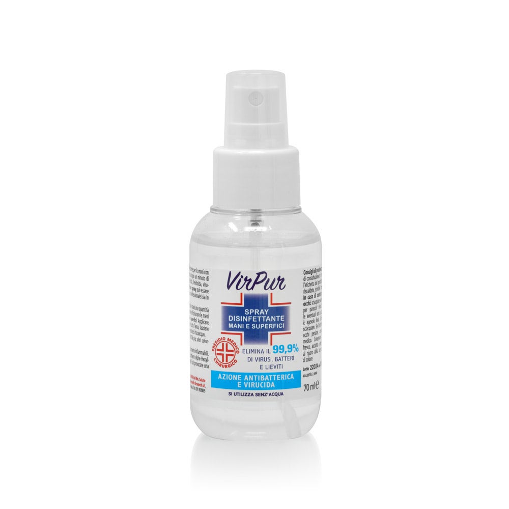 Virpur Spray Disinfettante Mani E Superfici 70ml-2