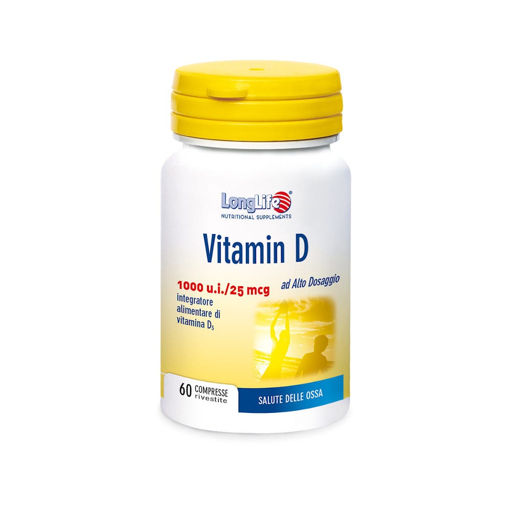 Longlife Vitamina D 1000 60 Compresse  - 2