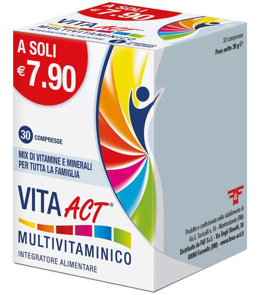 Vita Act Multivitaminico 30 Compresse-2