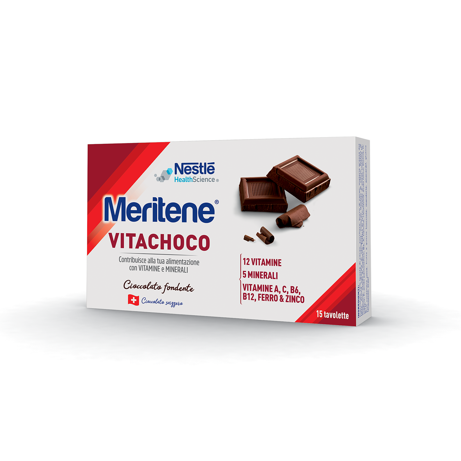 Meritene Vitachoco Fondente 15 Pezzi  - 2
