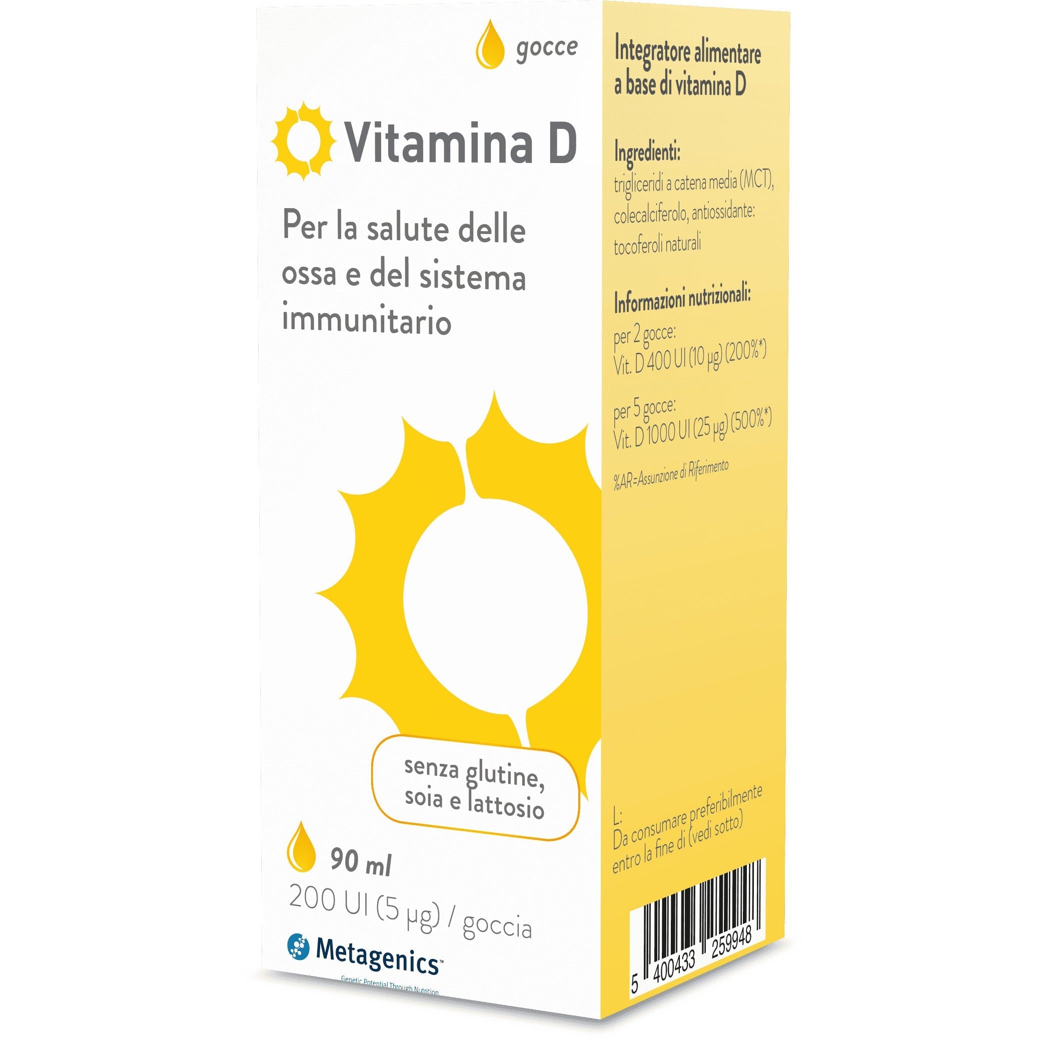 Vitamina D Liquido 90ml  - 3