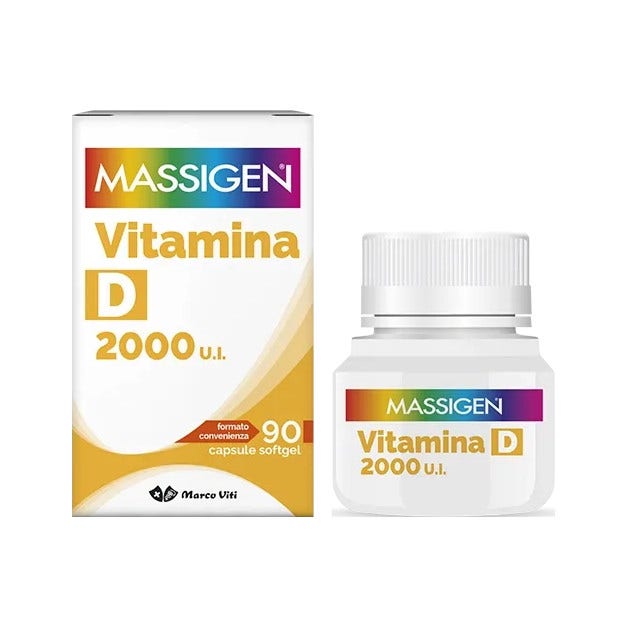 Massigen Vitamina D 2000 U.I. 90 Capsule Softgel-1
