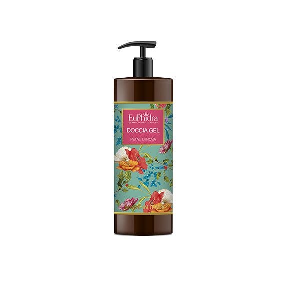 Euphidra Petali di Rosa Doccia Gel 400ml-1