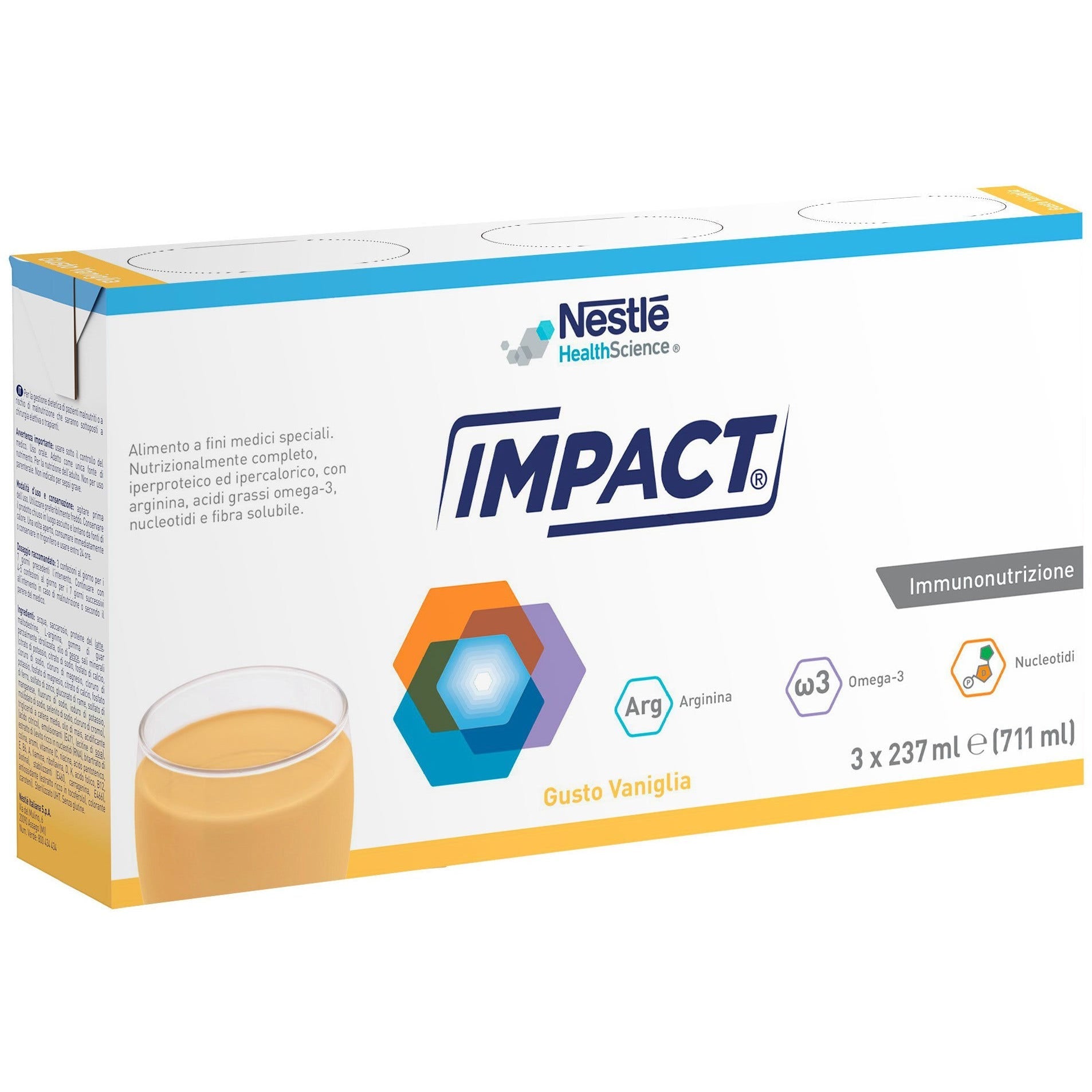 Nestlè Impact Vaniglia 3x237ml  - 2