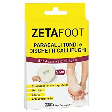 Zeta Foot Paracallo Tondo 8 Pezzi + Dischetto Callifugo 9 Pezzi  - 1