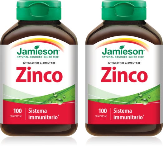 Jamieson Duo Pack Zinco 200 Compresse  - 1